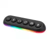 Streamplify HUB DECK 5 concentrador USB, 4x USB 3.0, 1x USB 2.0, RGB, 12V, cable de alimentación UE, negro