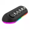 Streamplify HUB DECK 5 concentrador USB, 4x USB 3.0, 1x USB 2.0, RGB, 12V, cable de alimentación UE, negro