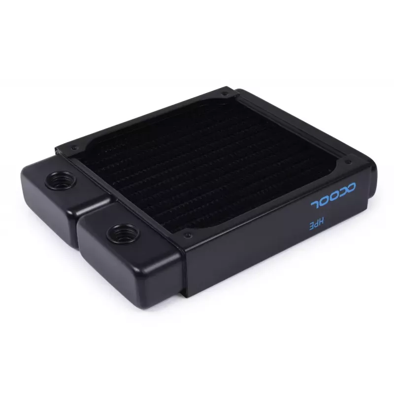 Alphacool NexXxoS HPE-30 Full Copper radiador de 120 mm, negro