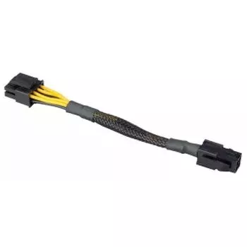 Cable de alimentación interno Akasa AK-CBPW10-15BK 0,15 m PCI-E 8-Pin ATX 4-Pin