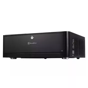 Caja de PC Silverstone GD06B sobremesa negra
