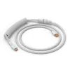 Cable USB enrollado GLORIOUS GMMK Ghost White (GLO-KB-ACC-CBL-COIL-GWHT) – Cable espiral, Ghost White