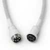 Cable USB enrollado GLORIOUS GMMK Ghost White (GLO-KB-ACC-CBL-COIL-GWHT) – Cable espiral, Ghost White