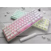 Ducky One 3 Mini Pure White Teclado Gaming USB Alemán Mecánico 61 teclas