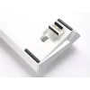 Ducky One 3 Mini Pure White Teclado Gaming USB Alemán Mecánico 61 teclas