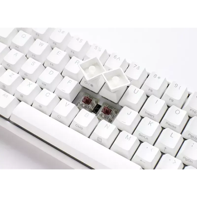 Ducky One 3 Mini Pure White Teclado Gaming USB Alemán Mecánico 61 teclas