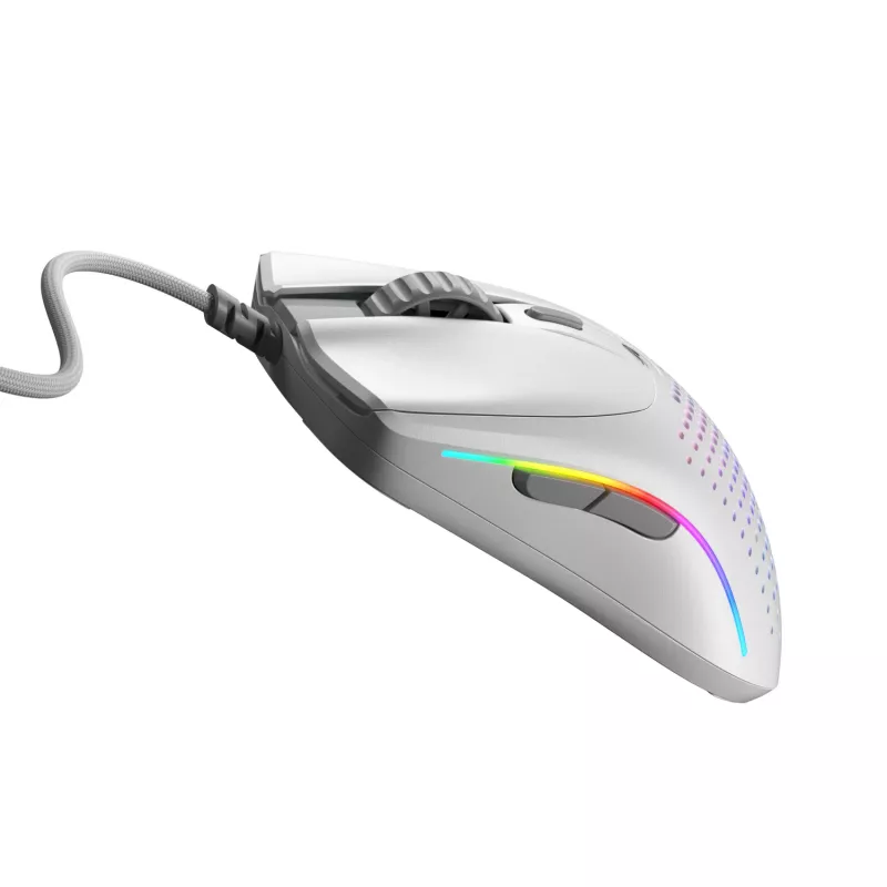 Ratón Glorious Gaming Glorious Model O 2 Mini - blanco mate, diestro, óptico, USB Type-A, 26000 DPI, blanco