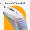 Ratón Glorious Gaming Glorious Model O 2 Mini - blanco mate, diestro, óptico, USB Type-A, 26000 DPI, blanco