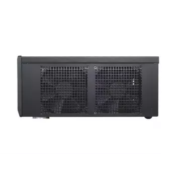 Caja de PC SILVERSTONE Grandia GD05 HTPC negra – Mini-ITX/DTX/Micro-ATX, 2×3,5
