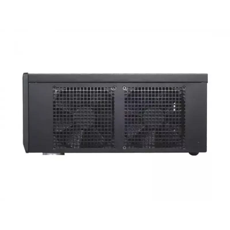 SilverStone Grandia GD05 SST-GD05B caja de sobremesa, Micro-ATX, 1x 5,25 pulgadas externa, 2x 3,5 pulgadas internas, USB 3.0, negra