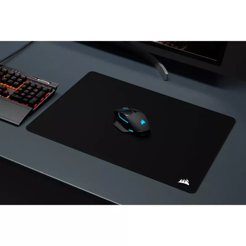 Alfombrilla para ratón gaming CORSAIR - MM200 Pro Premium, tejido resistente a derrames, Negro - X-Large