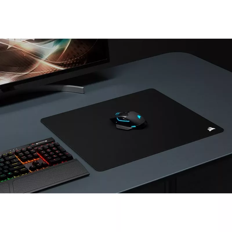 Alfombrilla para ratón gaming CORSAIR - MM200 Pro Premium, tejido resistente a derrames, Negro - X-Large