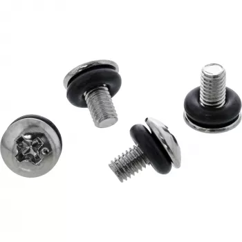 Set de tornillos InLine para placa base con arandelas de goma métricos 10 uds. InLine 77784M