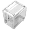 Caja de PC ASUS TUF GAMING GT502 Horizon TG ARGB Blanca — Semitorre, ATX, cristal templado, 4 bahías de 3,5 pulgadas, GPU máx. 400 mm