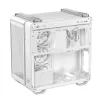 Caja de PC ASUS TUF GAMING GT502 Horizon TG ARGB Blanca — Semitorre, ATX, cristal templado, 4 bahías de 3,5 pulgadas, GPU máx. 400 mm