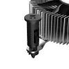 Akasa AK-CC6602HP01 disipador de CPU de perfil bajo, Intel LGA1700, 30 mm de altura, aluminio, negro
