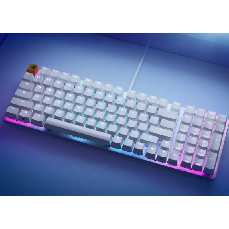 Teclado Glorious Gaming GMMK 2 USB US English blanco