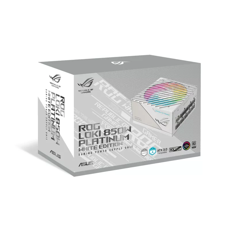 ASUS ROG Loki SFX-L 850W Platinum White Fuente de alimentación 24-Pin ATX