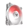 Ventilador de CPU ASUS TUF GAMING TF120 ARGB WHITE EDITION — 3 ventiladores de 120 mm, 1900 RPM, 29 dB, mando a distancia