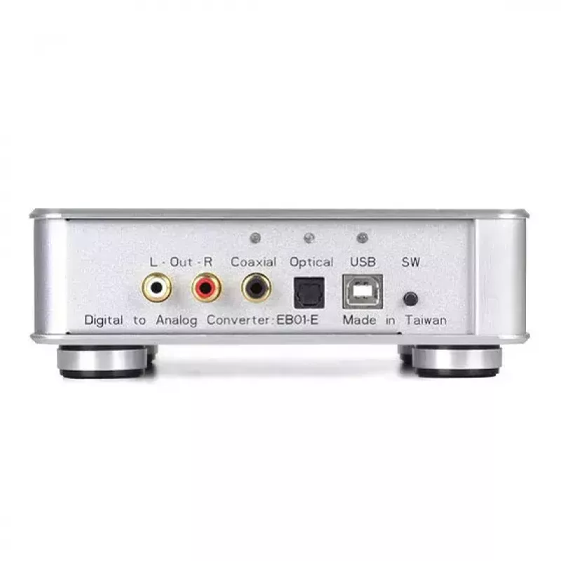 Interfaz de audio Silverstone EB01-E plata