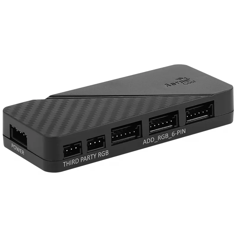 Aerocool Saturn 12F Pro ARGB ventiladores de caja, pack de 3 con controlador, 120 mm