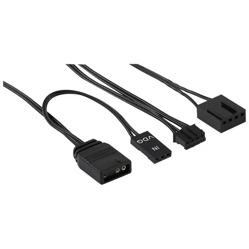 Aerocool Saturn 12F Pro ARGB ventiladores de caja, pack de 3 con controlador, 120 mm