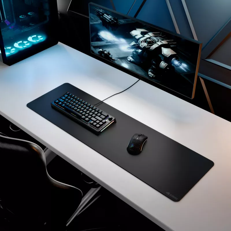 Alfombrilla de ratón Glorious Gaming Glorious Mouse Pad 2 Large Extended - sin bordes - negra