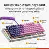Glorious GMMK 3 Pro 75% teclado gaming personalizable, premontado, con cable, switches Fox, ANSI (US), plateado