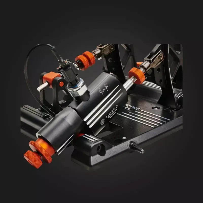 Asetek SimSports Invicta juego de pedales de acelerador y freno para sim racing 40-010-0000001