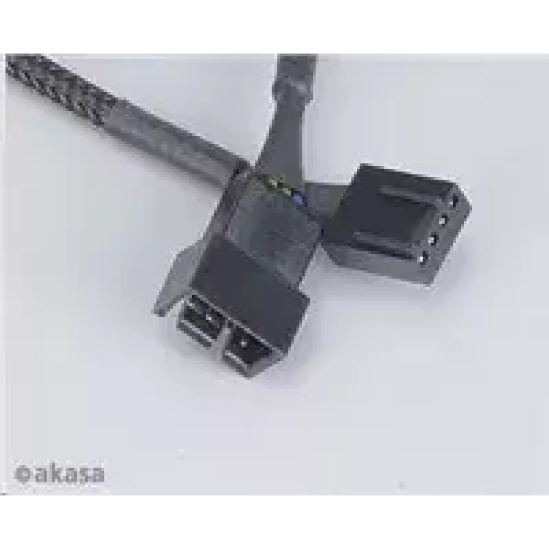 Cable de extensión para ventilador Akasa AK-CBFA01-KT04 pack de 4, PWM, conector de 4 pines, cables de extensión