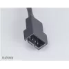 Cable de extensión para ventilador Akasa AK-CBFA01-KT04 pack de 4, PWM, conector de 4 pines, cables de extensión