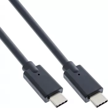 Cable USB 3.2 Gen.2x2 InLine 35701A 1 m USB-C macho/macho negro