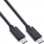Cable USB 3.2 Gen.2x2 InLine 35701A 1 m USB-C macho/macho negro