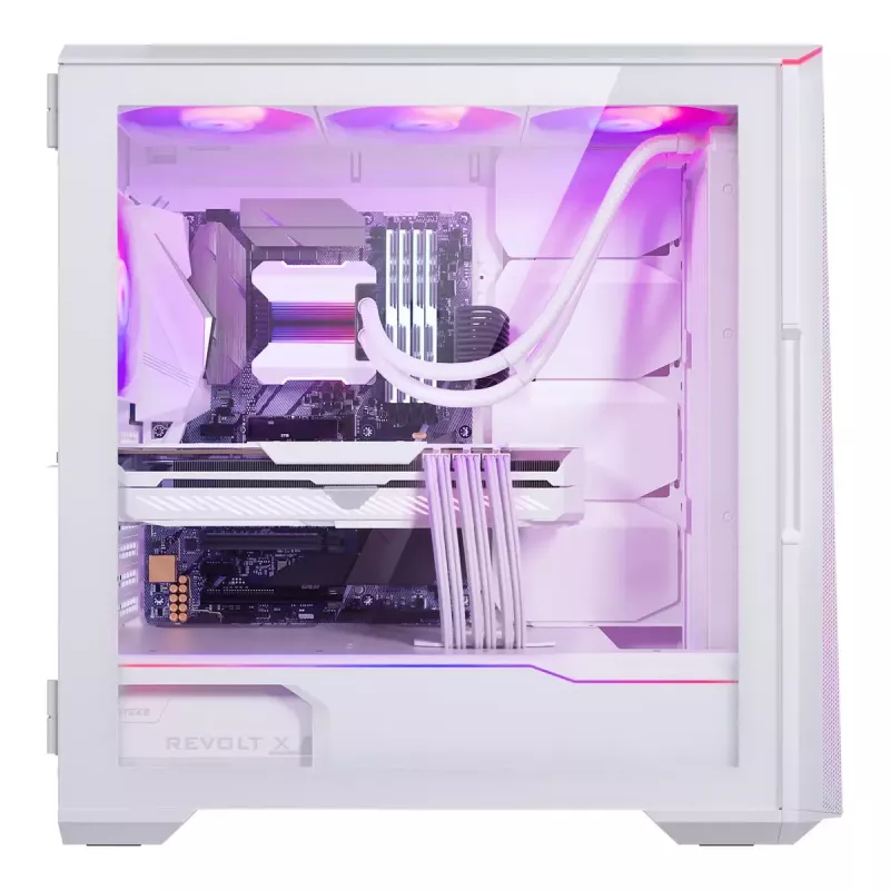 Caja PC Phanteks ECLIPSE G500A DRGB torre midi blanca