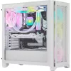 Caja torre midi CORSAIR - Icue 4000d RGB blanca
