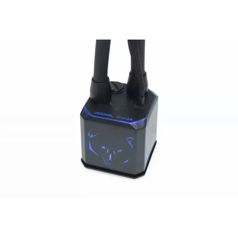 Refrigeración líquida Alphacool Eisbaer Aurora 240 CPU procesador negro