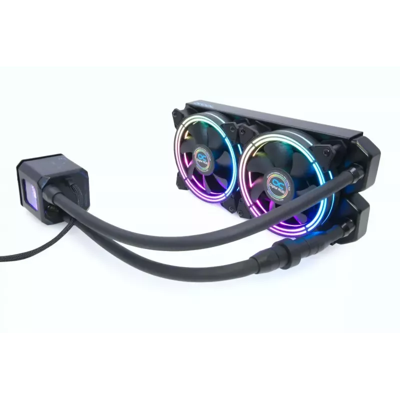 Refrigeración líquida Alphacool Eisbaer Aurora 240 CPU procesador negro