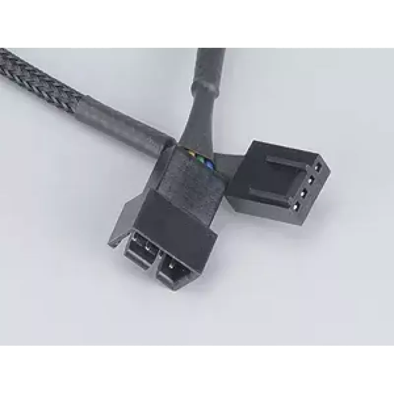 Cable 4-Pin PWM y ventilador 3-Pin Akasa AK-CBFA01-30