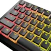 Glorious GPBT Aura V3 juego de keycaps, disposición ANSI (US), PBT, Doubleshot, negro