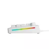 Teclado mecánico gaming GLORIOUS GMMK 3 65% Blanco — con cable USB, RGB, QWERTY (US)
