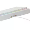 Teclado mecánico gaming GLORIOUS GMMK 3 65% Blanco — con cable USB, RGB, QWERTY (US)