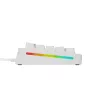 Teclado mecánico gaming GLORIOUS GMMK 3 65% Blanco — con cable USB, RGB, QWERTY (US)