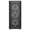 Caja gaming ATX Aerocool BEAMBKV2 4 ventiladores 12cm FRGB Negra