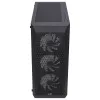 Caja gaming ATX Aerocool BEAMBKV2 4 ventiladores 12cm FRGB Negra