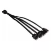 Cable divisor RGB Alphacool 18710 negro plástico