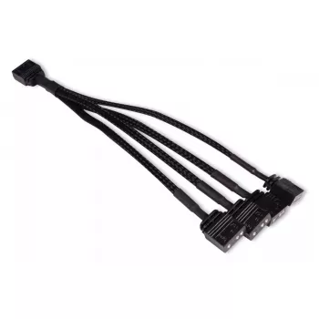 Cable divisor RGB Alphacool 18710 negro plástico