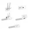 Bridas Label-the-cable LTC 2530 blancas
