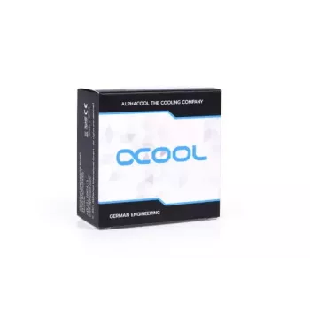 Racor Alphacool 17594 latón negro 19,7 mm ancho