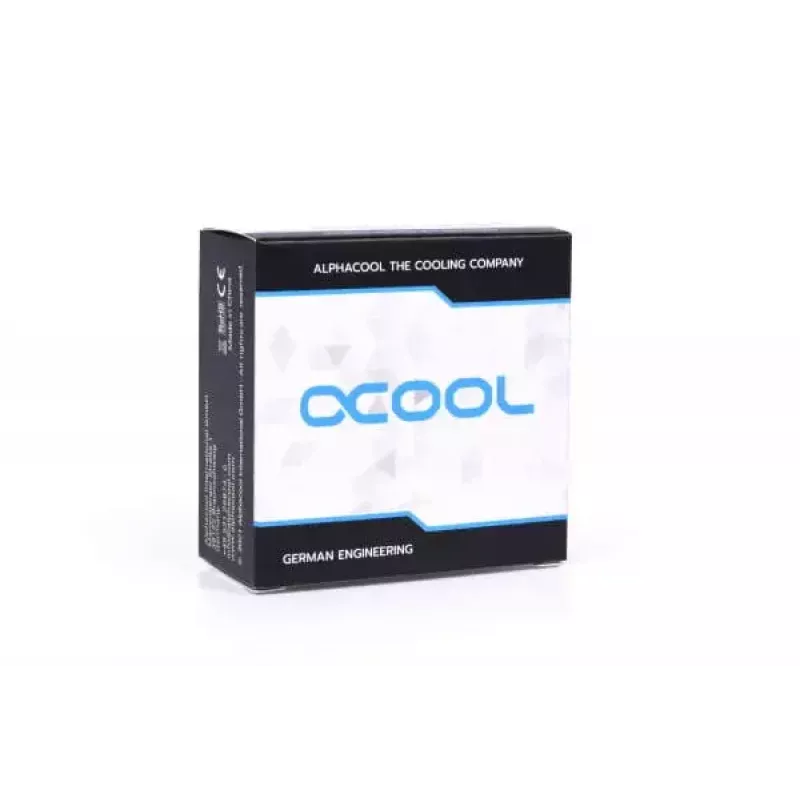 Alphacool Eiszapfen 17594 adaptador a 90°, G1/4 macho a G1/4 hembra, negro