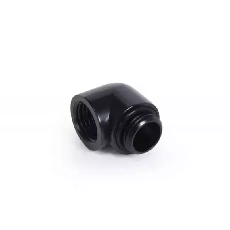 Alphacool Eiszapfen 17594 adaptador a 90°, G1/4 macho a G1/4 hembra, negro